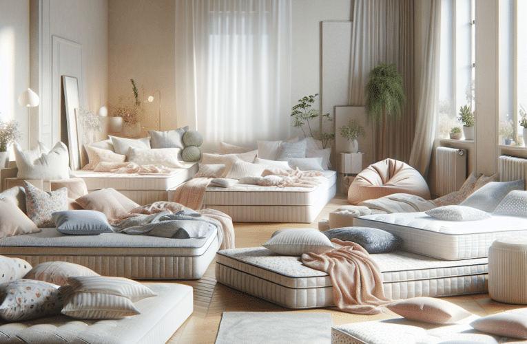 Materace do sypialni – jak wybrać idealny model dla zdrowego snu?