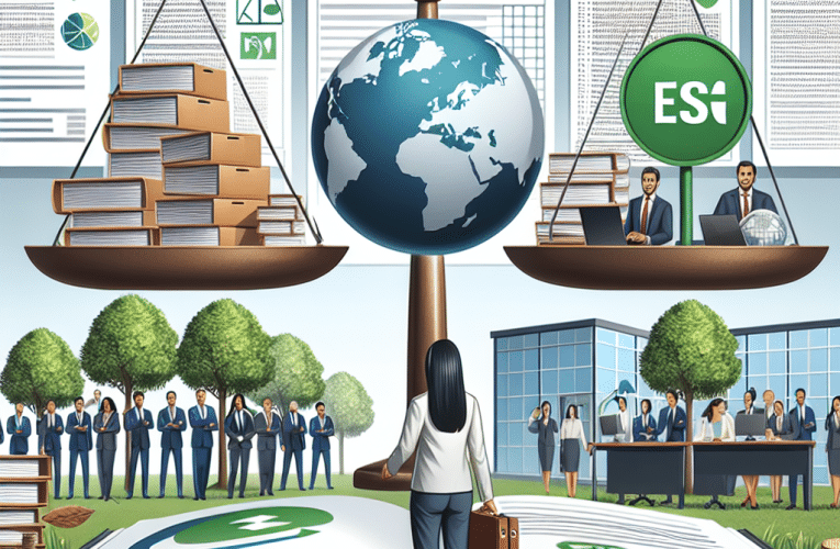 Obowiązek Raportowania ESG: Jak Biznesy Mogą Skutecznie Spełniać Nowe Wymagania