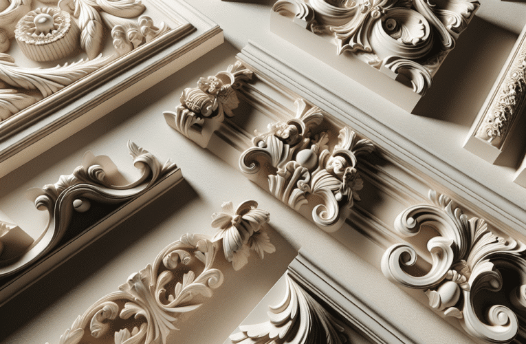 Listwy dekoracyjne ścienne: Jak wybrać i zamontować ozdobne elementy do twojego wnętrza?