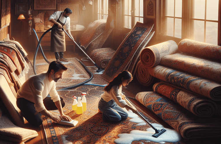 Czyszczenie dywanów orientalnych – sprawdzone metody i porady dla każdego wnętrza
