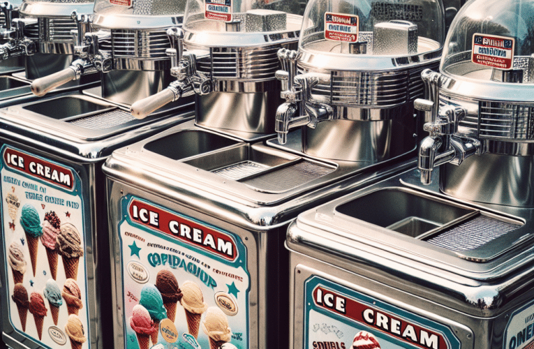 Automaty do lodów amerykańskich: Jak wybrać najlepszy model do twojego biznesu?