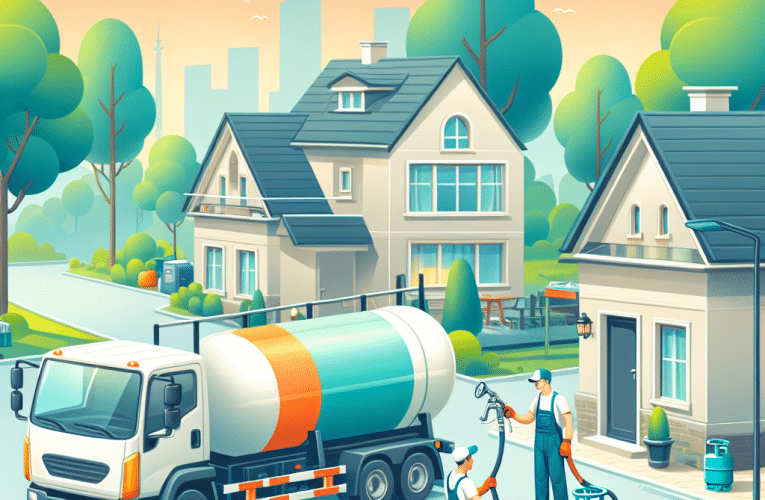 Gaz płynny – dostawa na czas: Jak wybrać najlepszego dostawcę do Twojego domu