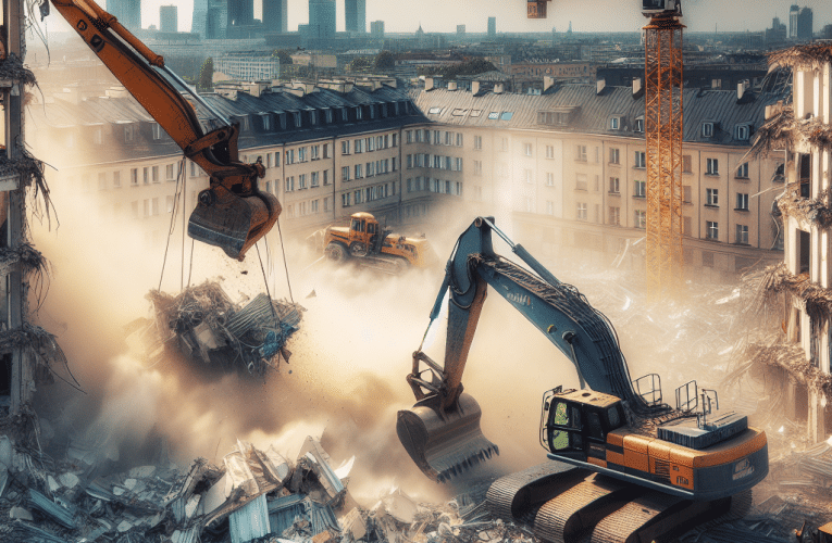 Wyburzanie budynków w Warszawie: Praktyczny przewodnik po aspektach prawnych technicznych i ekologicznych