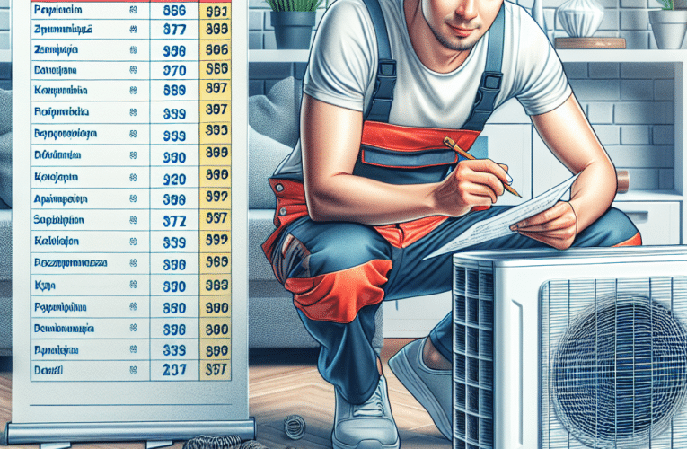 Serwis klimatyzacji domowej w Warszawie: ceny porównania praktyczne porady