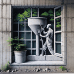 szyb windowy żelbetowy