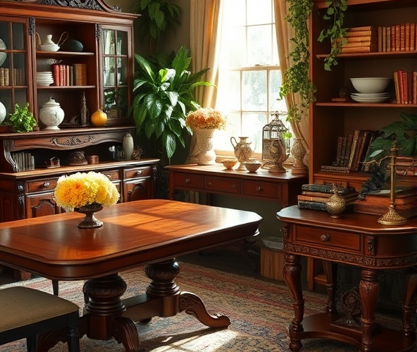 Jak rozpoznać i ocenić wartość stołów antycznych na rynku?