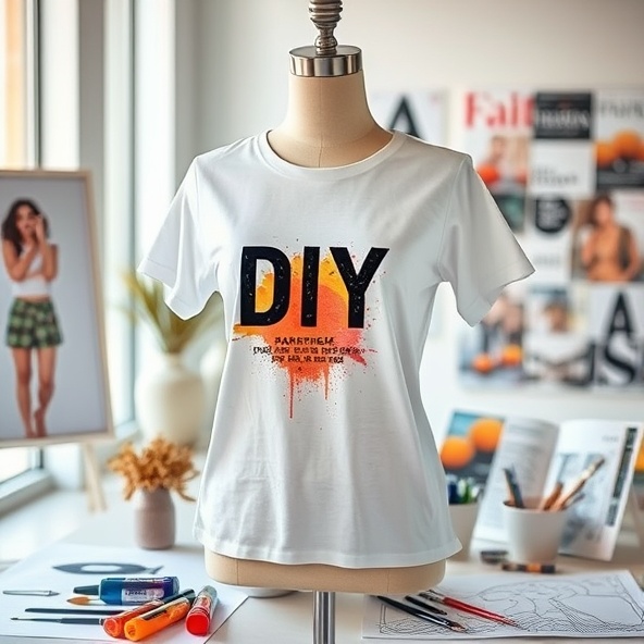 t-shirt damskie z własnym nadrukiem