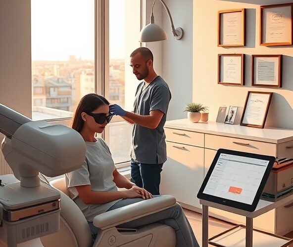 Jak bezpiecznie zarezerwować laser frakcyjny na Ochocie w Warszawie?