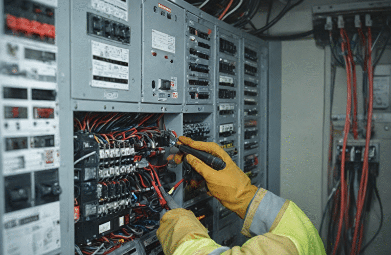 Instalacje elektryczne: montaż, przeglądy, naprawy i modernizacje