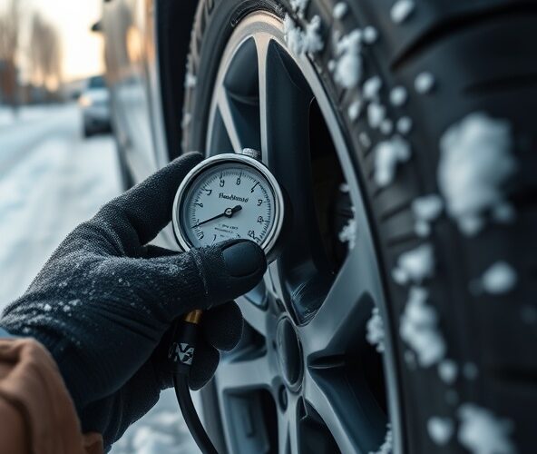 Jak często mierzyć ciśnienie powietrza w oponach samochodowych zimą?