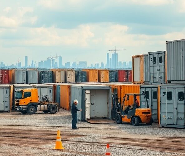 Gdzie w Poznaniu wynająć kontenery budowlane dla wykonawców najtaniej?