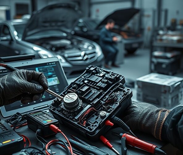 Czy naprawa sterownika skrzyni DQ381 w garażu ma sens przy P17BF?