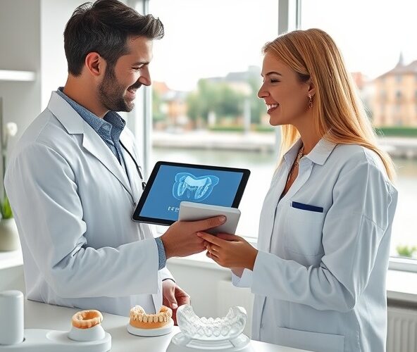 Jak wybrać ortodontę na Powiślu, by skrócić leczenie alignerami?