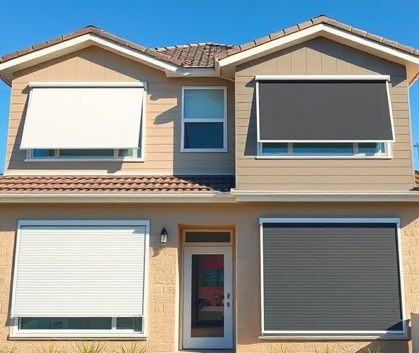 Rolety zewnętrzne: jaki kolor wybrać, by dom mniej się nagrzewał?