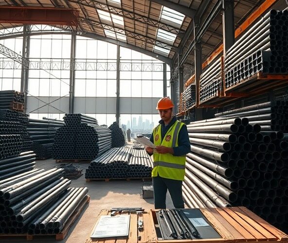 Który sklep w Katowicach ma rury stalowe S355 z atestem 3.1?