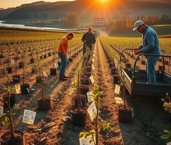 Jak szkółka drzew w mazowieckim pomoże sadownikom ograniczyć straty?