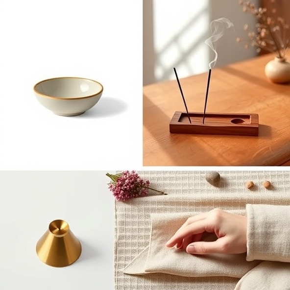 podstawki na kadzidełka