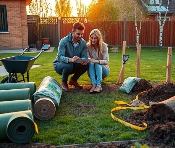 Jak tanio zaplanować zakładanie trawników w Michałowicach przy nowym domu?