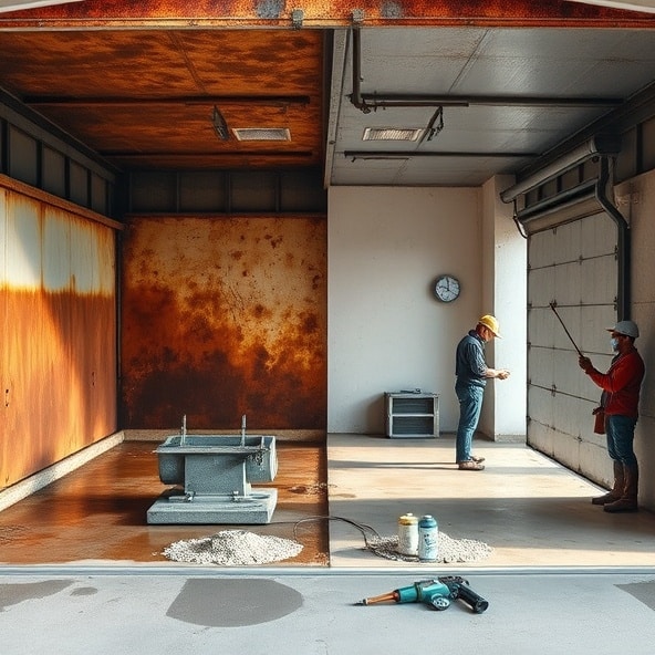 garaże blaszane 6x5