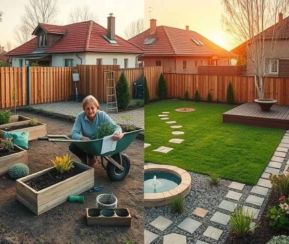 Czy samodzielne zakładanie ogrodu w Nadarzynie się opłaca?